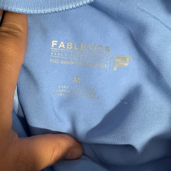 Fabletics High Rise On Call Scrub Joggers, Blue, M - Picture 4 of 5